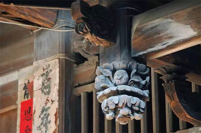 中国古建筑之垂花柱