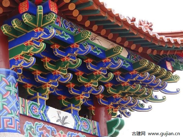 中国古代木构架建筑的翼脚构造