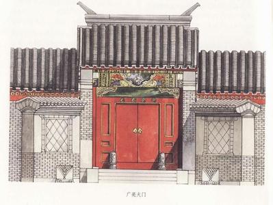 老北京的院门